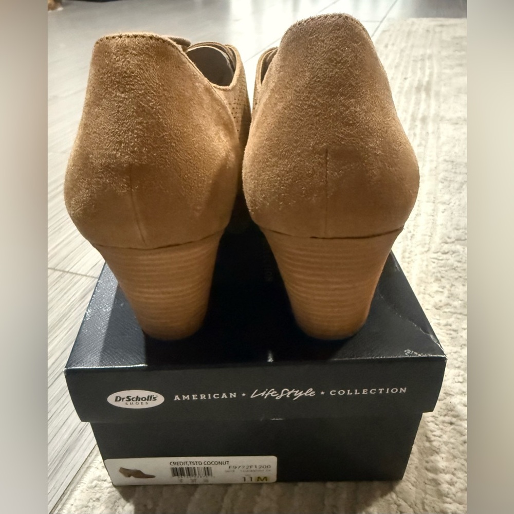 Dr. Scholl’s American Lifestyle Collection Lace-Up Booties Coconut 11M - Picture 5 of 10